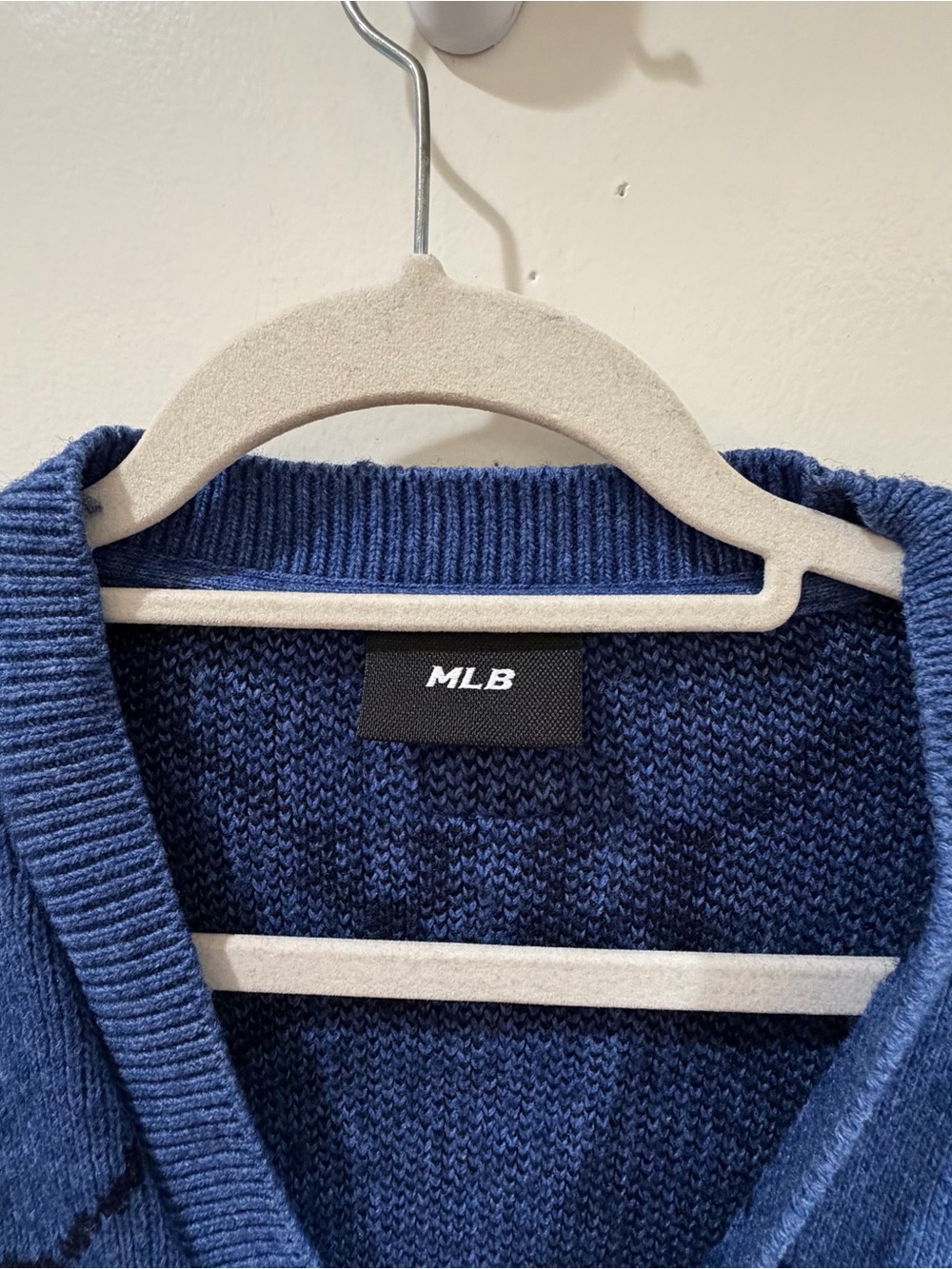 MLB Navy Blue New York Yankees Knit Cardigan - Picture 2 of 6
